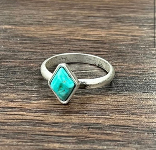 Turquoise Adjustable Ring