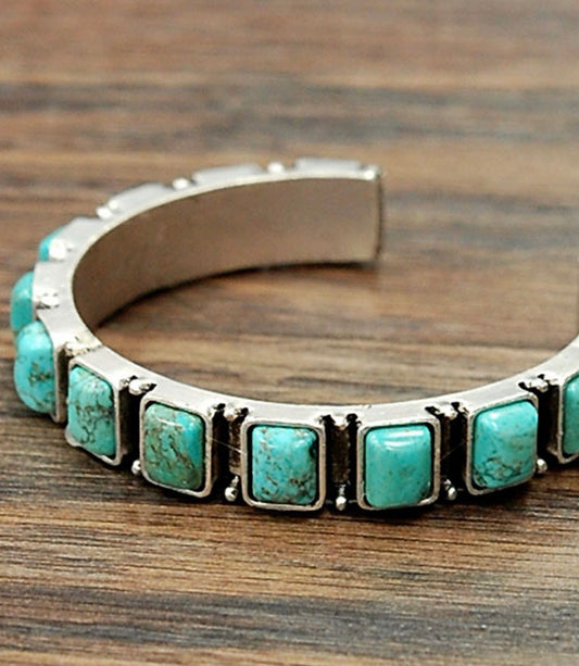 Navajo Turquoise Cuff Bracelet