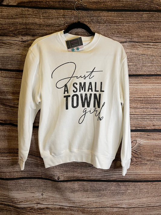 Just A Small Town Girl Graphic Sweatshirt