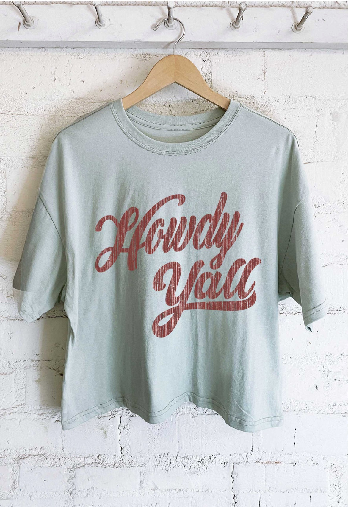 Howdy y’all graphic crop