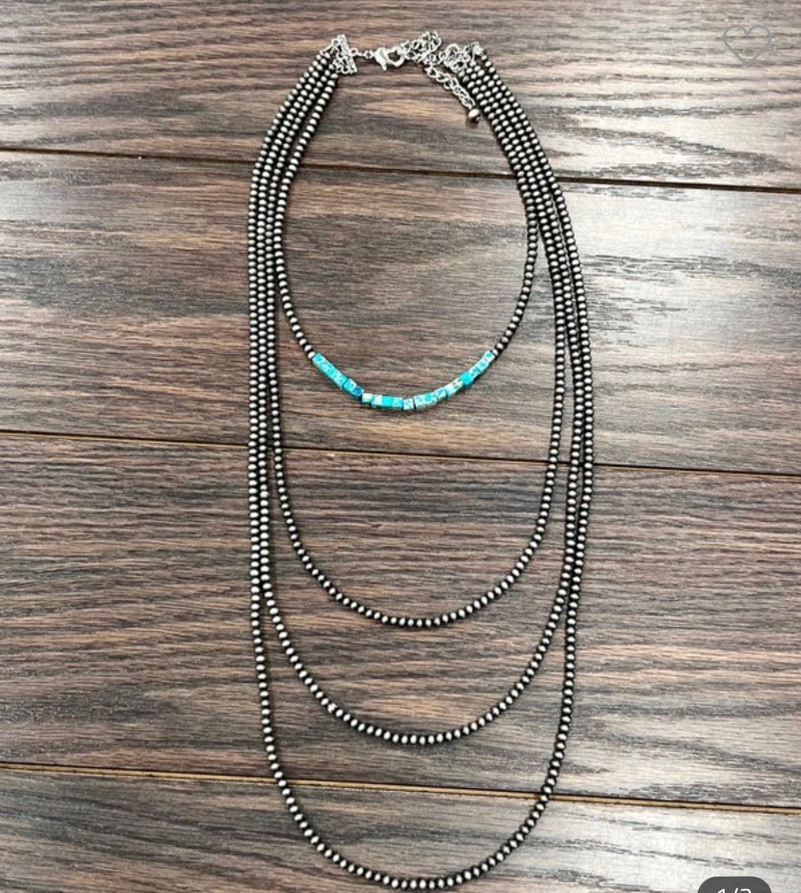 Navajo Gemstone Necklace