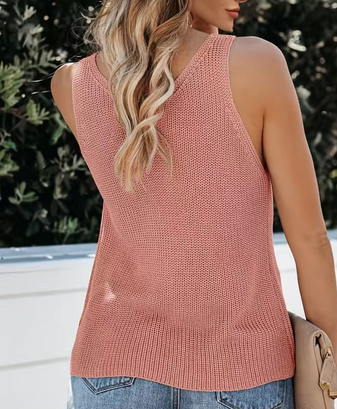 Womens Knit Tank Top