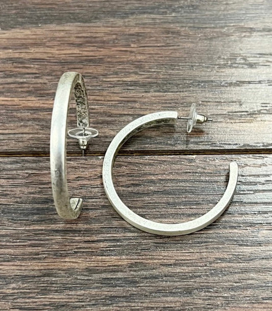 Hoop Stud Earrings